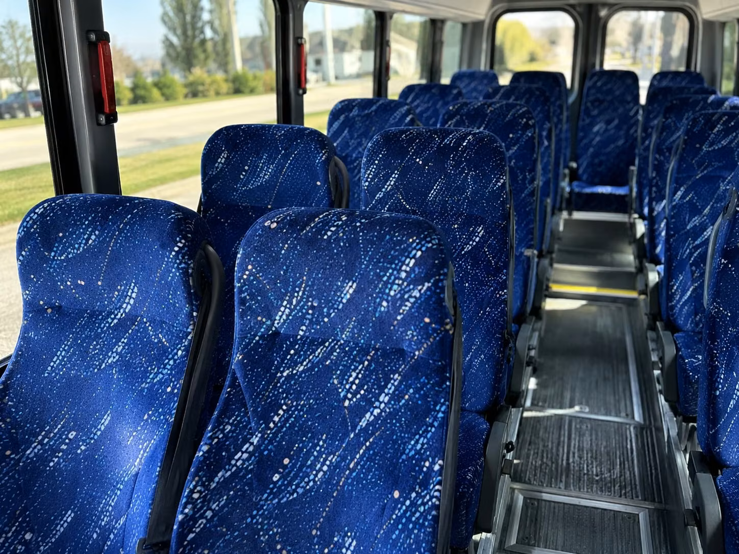 18 passenger minibus inside