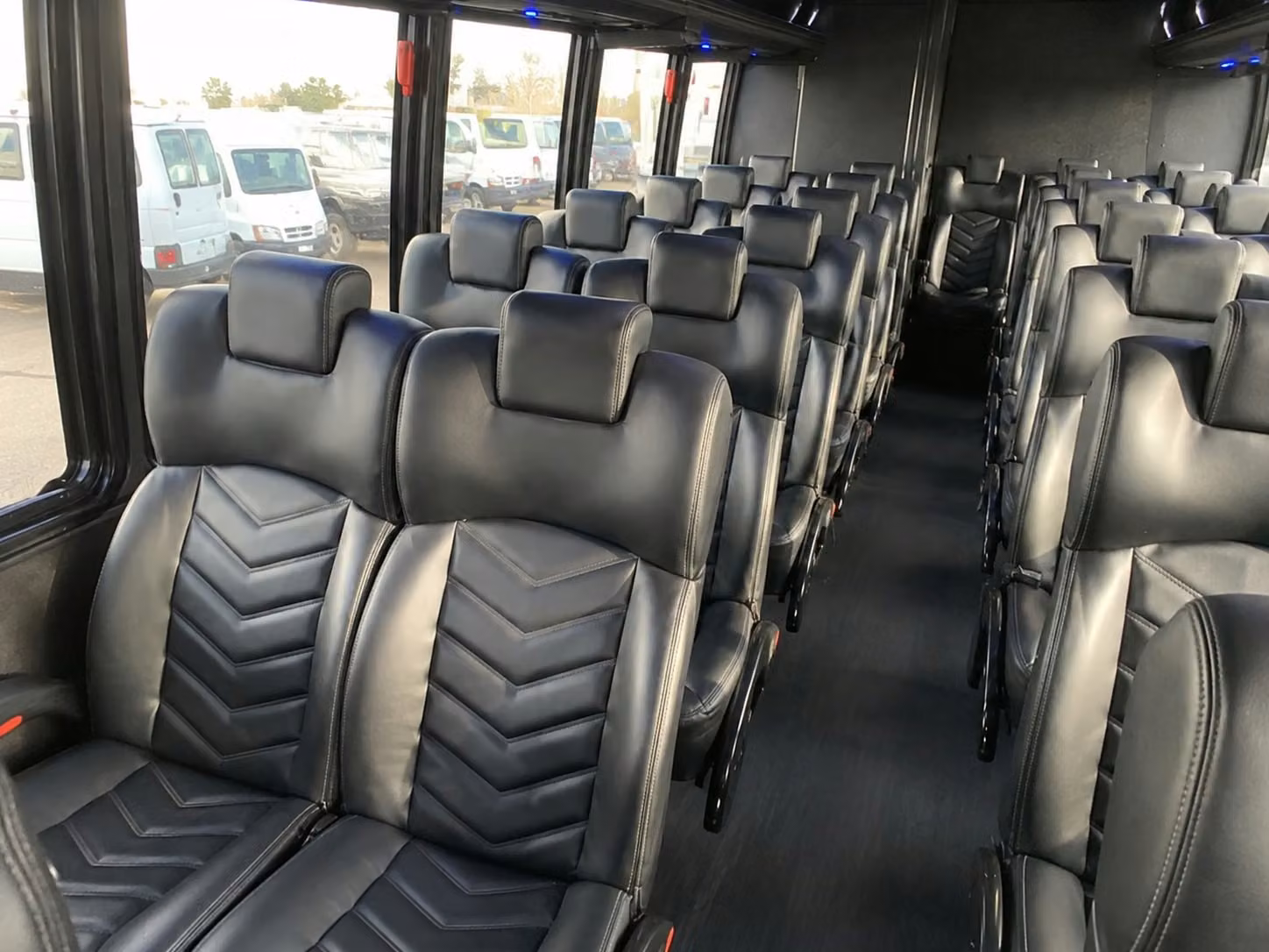 20 passenger minibus inside