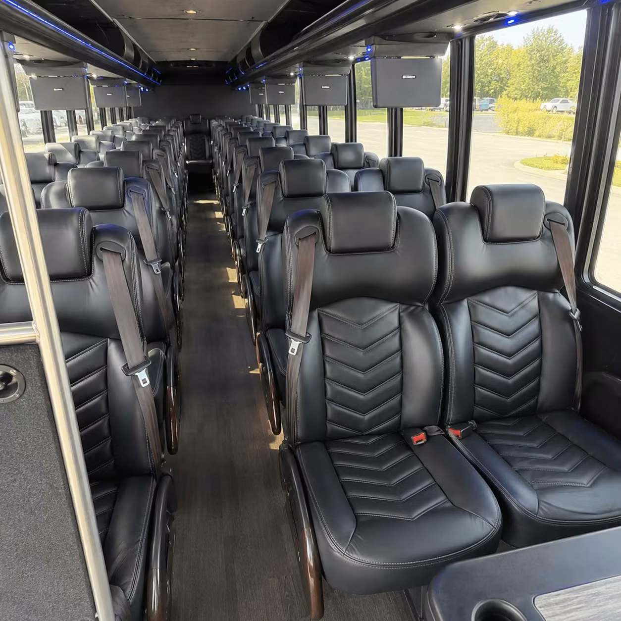 30 passenger minibus inside