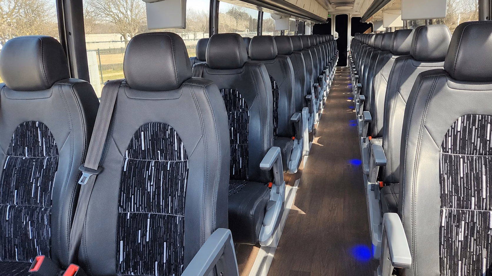 how the bus type you choose changes your charter bus price in hollywood florida