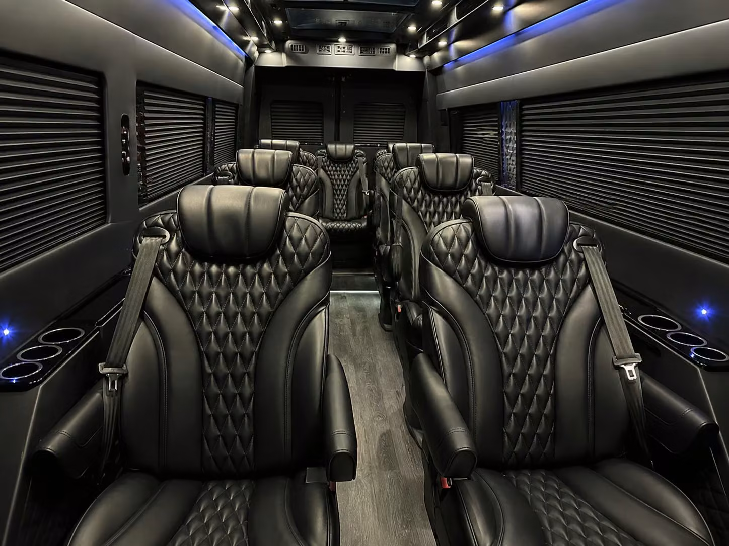 sprinter van with driver interior